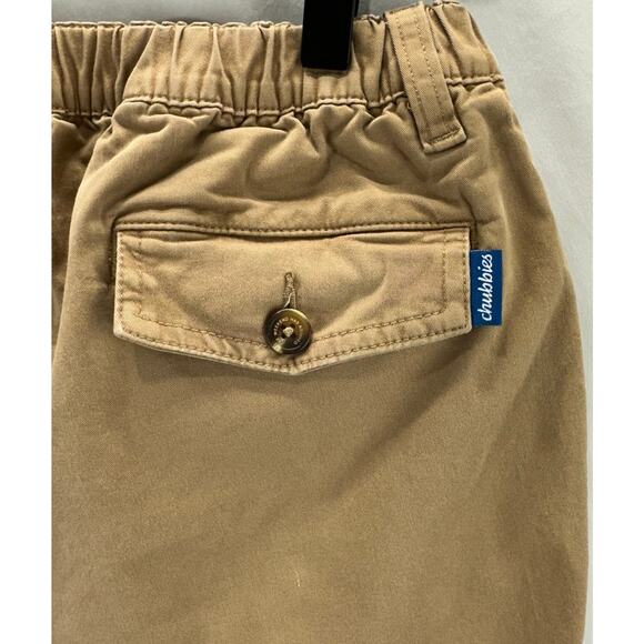 Chubbies The Original 7" Shorts Men's Size Small Khaki Casual Everyday Stretch - Picture 9 of 9